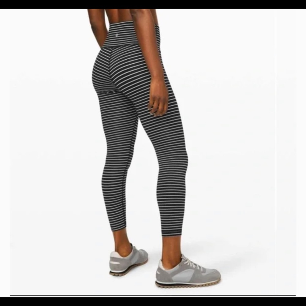 Wunder Under High-Rise Parallel Stripe Black White